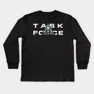 Call of Duty Modern Warfare 2 Task Force 141 emblem Kids Long Sleeve T-Shirt